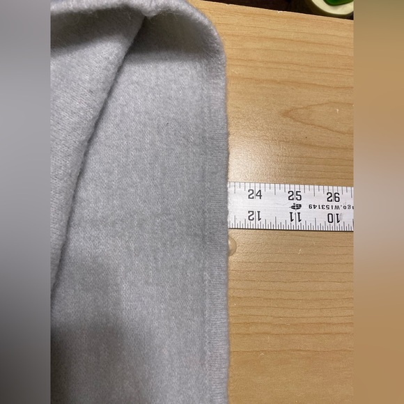 90s Koperhaus Mohair Wool Blend Belted Sweater HONG KONG MADE Vintage Blue L - Picture 11 of 11